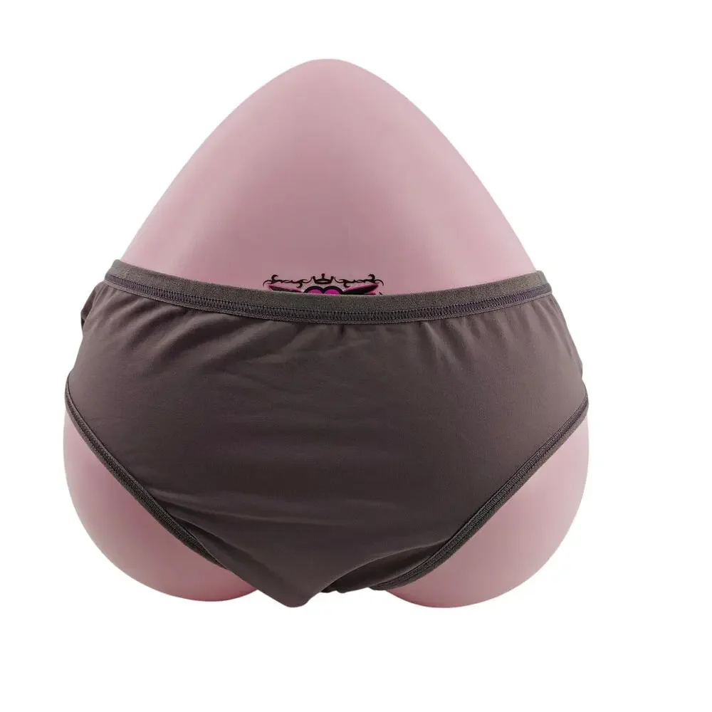 Ki' Linda Smokey Mauve Tanga Panty Womens Large Smooth FeelQ26